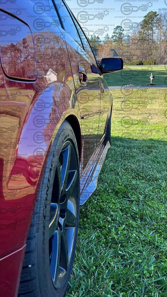 2003-2008 Cadillac CTS-V V1 | SDP Performance Style CARBON FIBER Side Skirts Rocker Panels Ground Effects